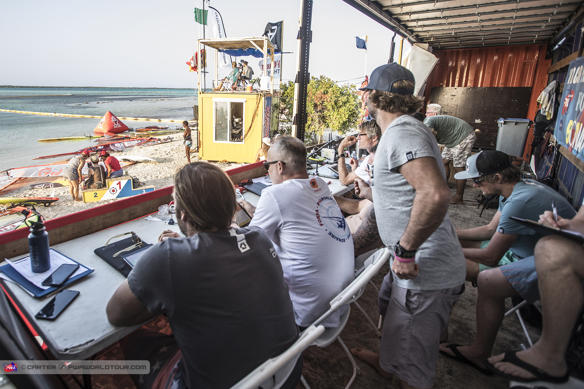 Judges at work