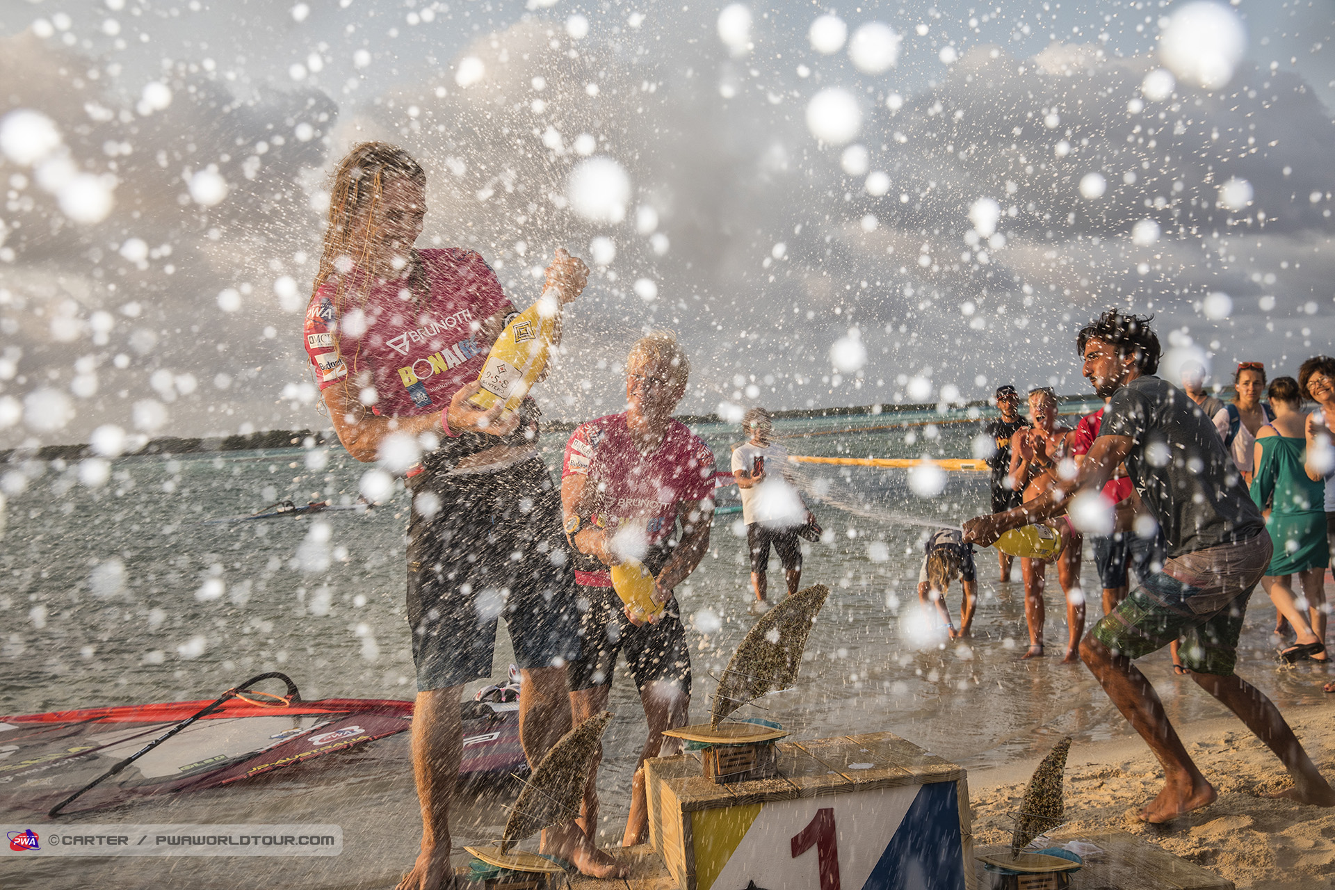 Champagne moment
