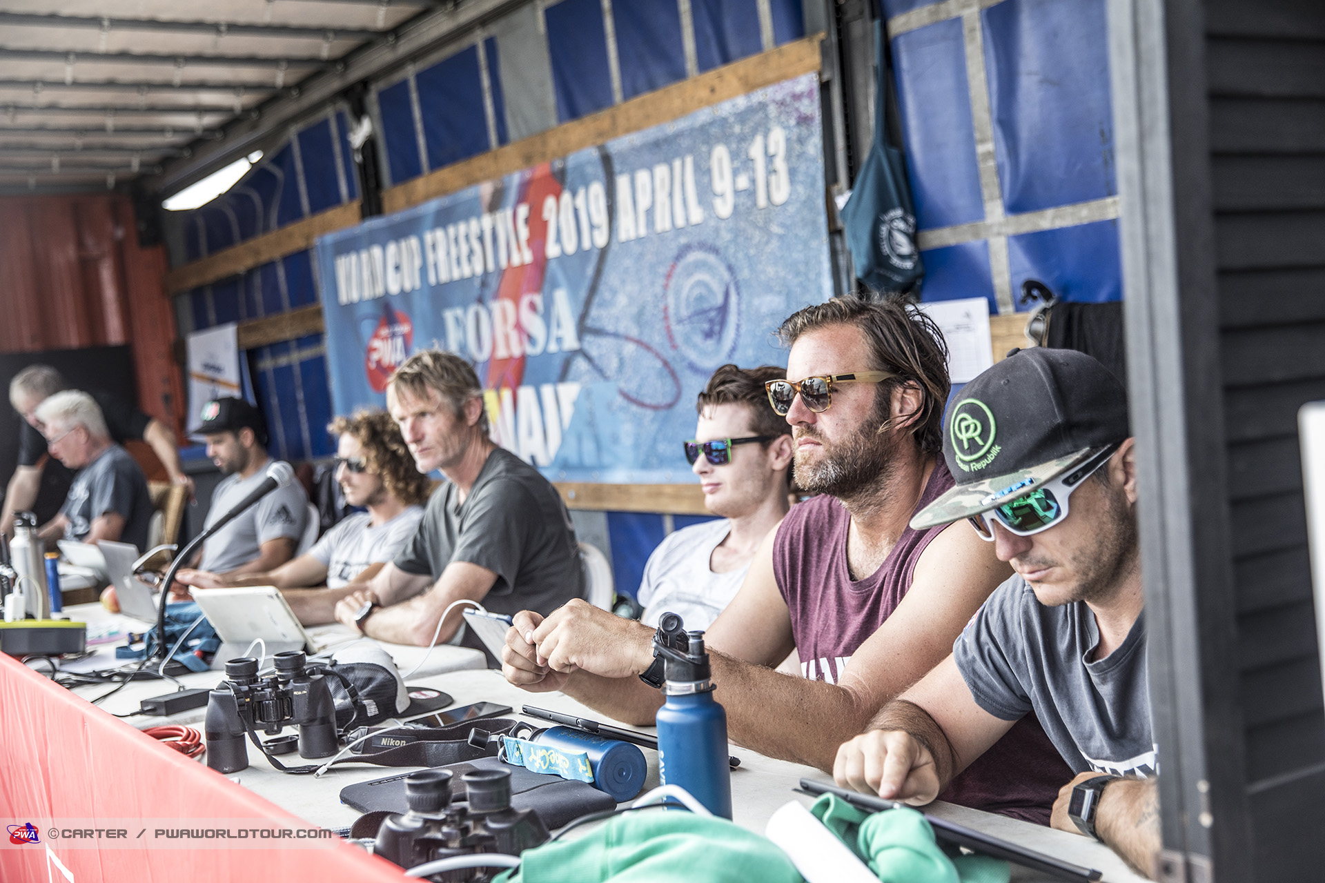Judges at work