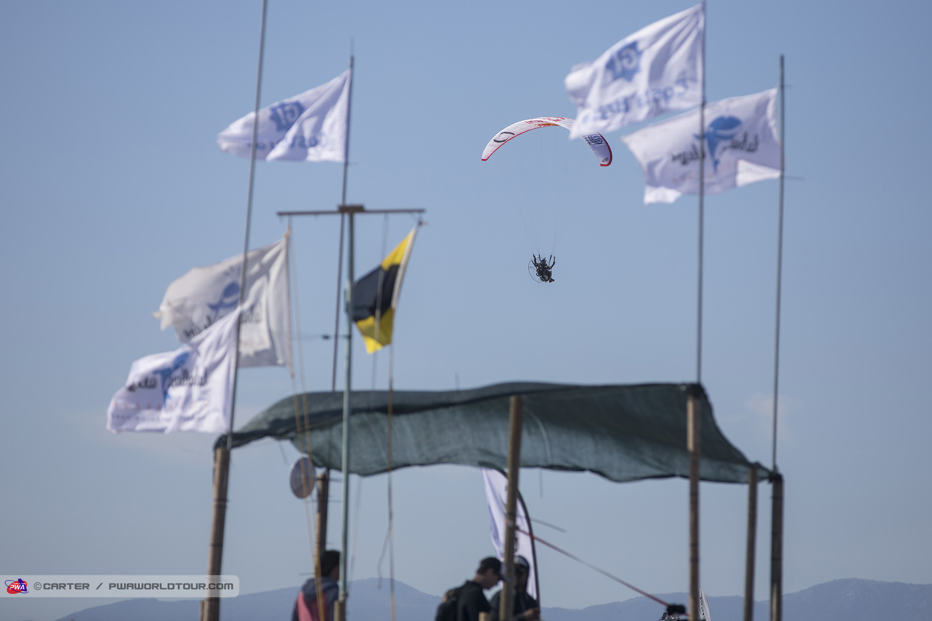 Flying high