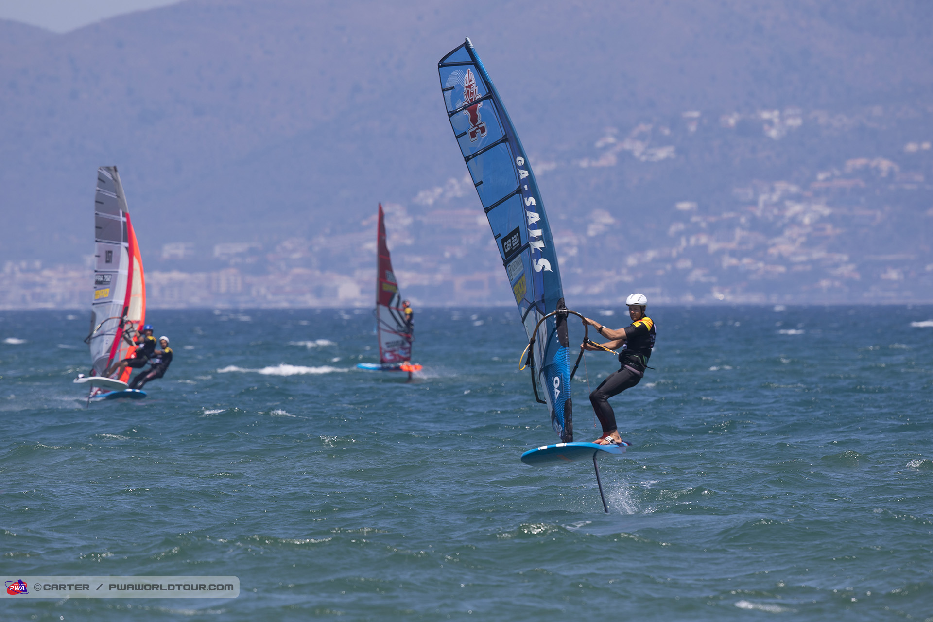 Kordel over the finish