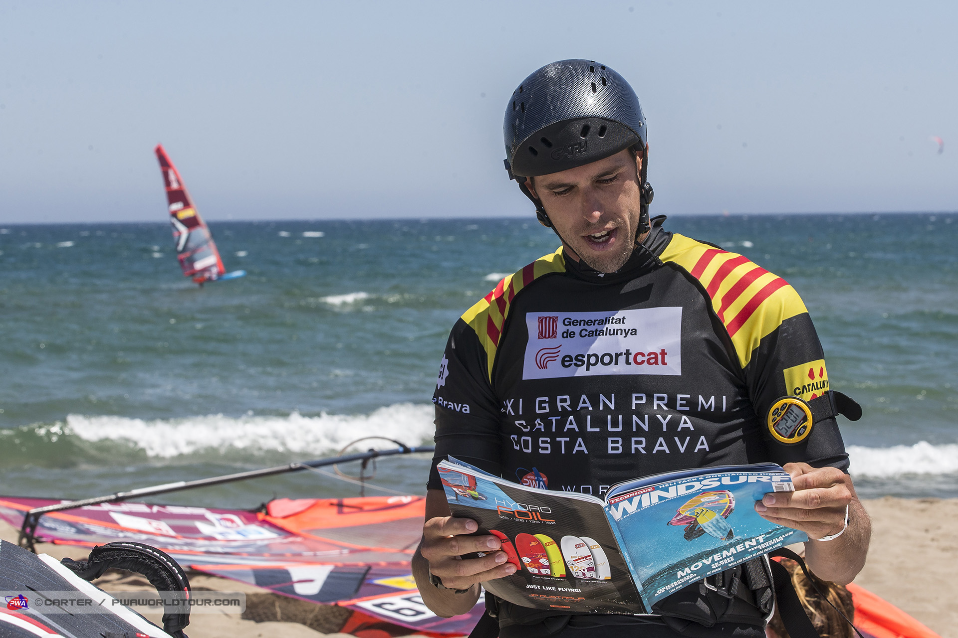 Dorian checks out Windsurf magazine