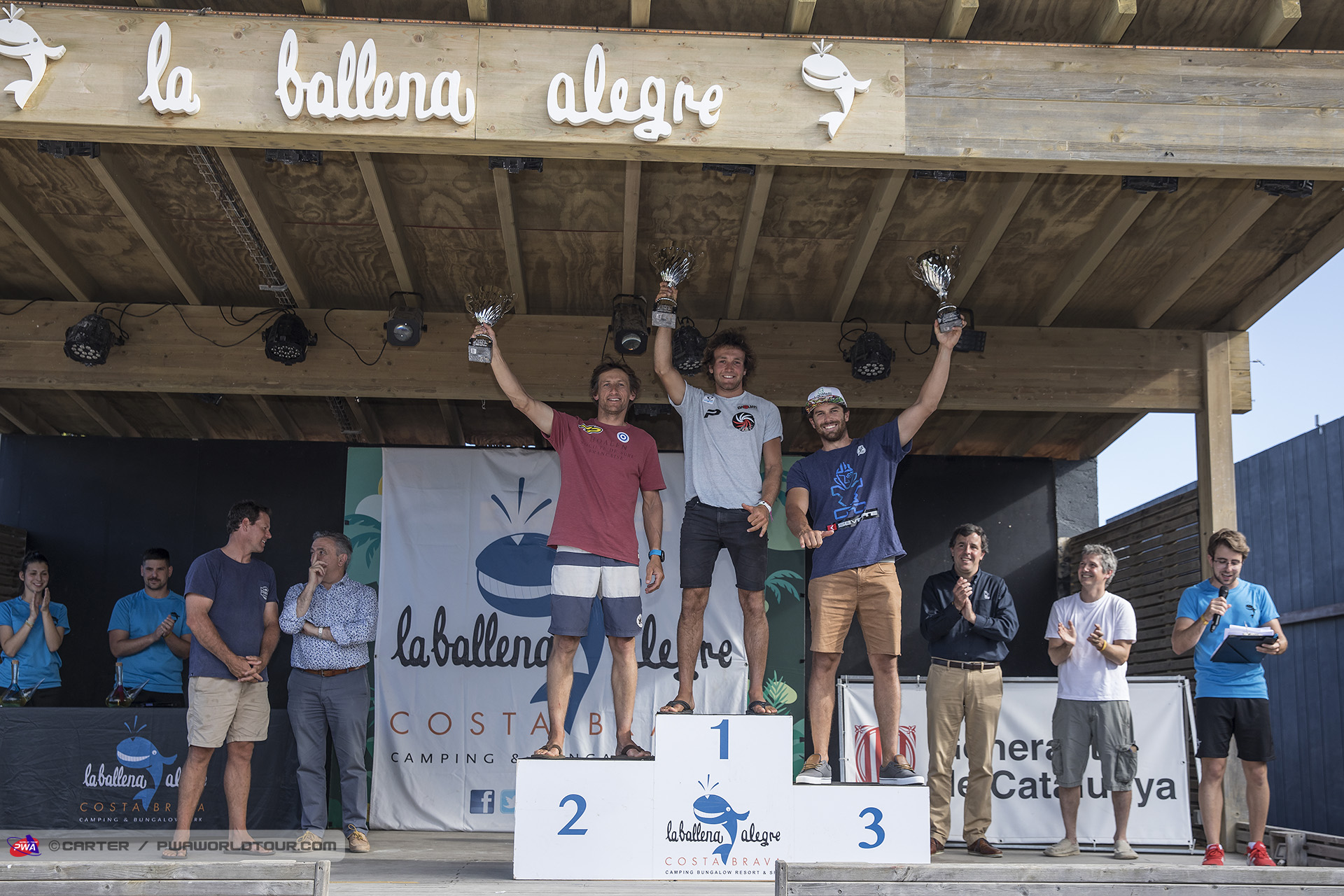 Foil top three