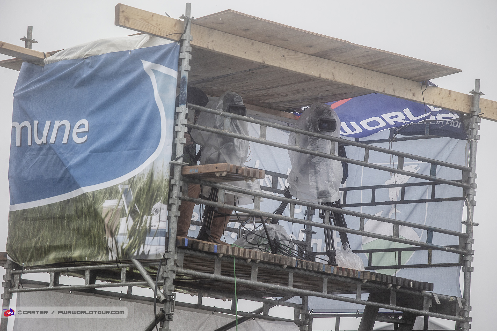 Fun day for flim crew