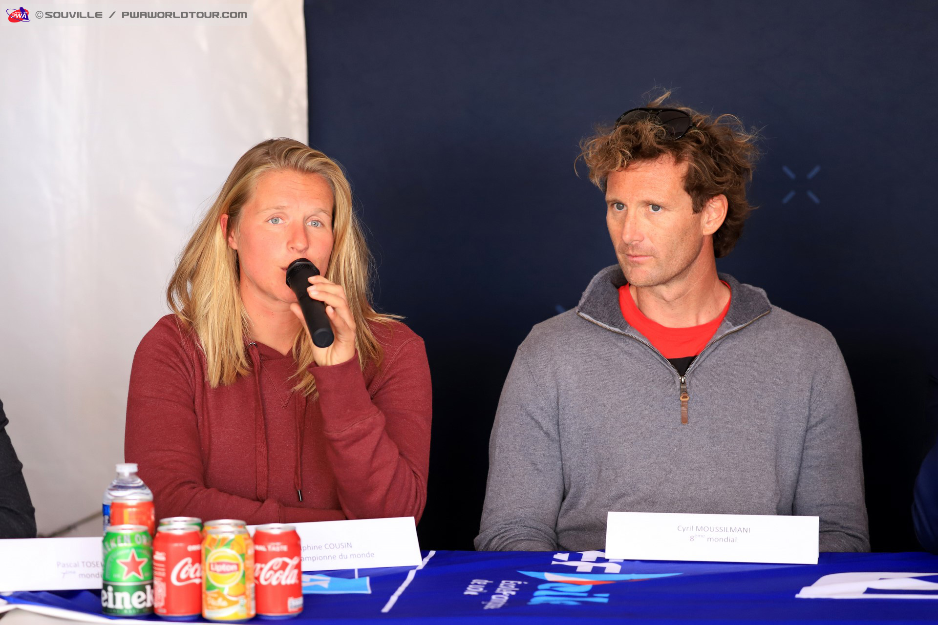 Cousin delphine press conference