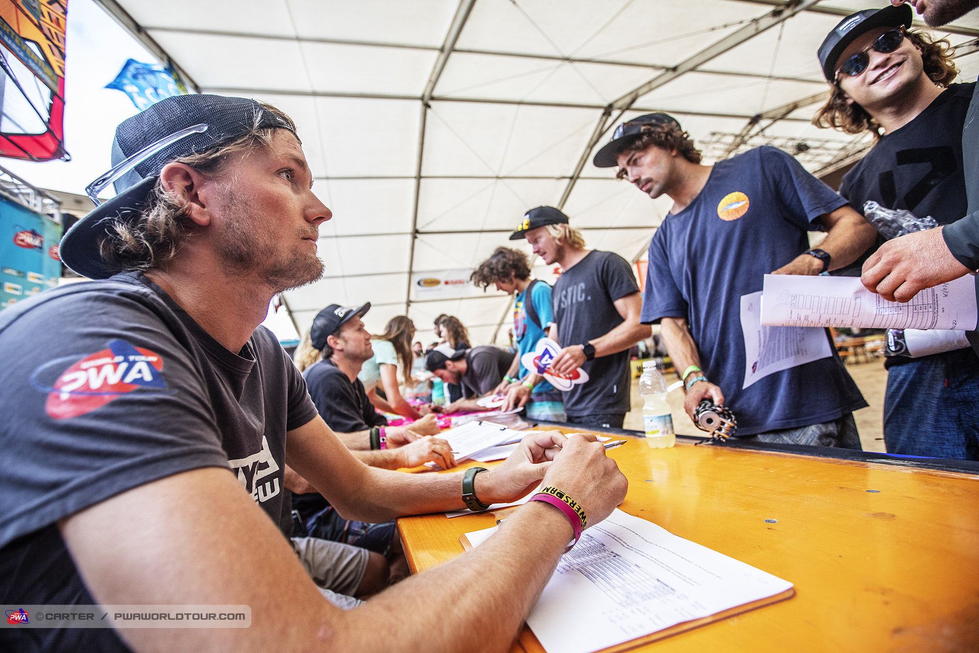 Signing up