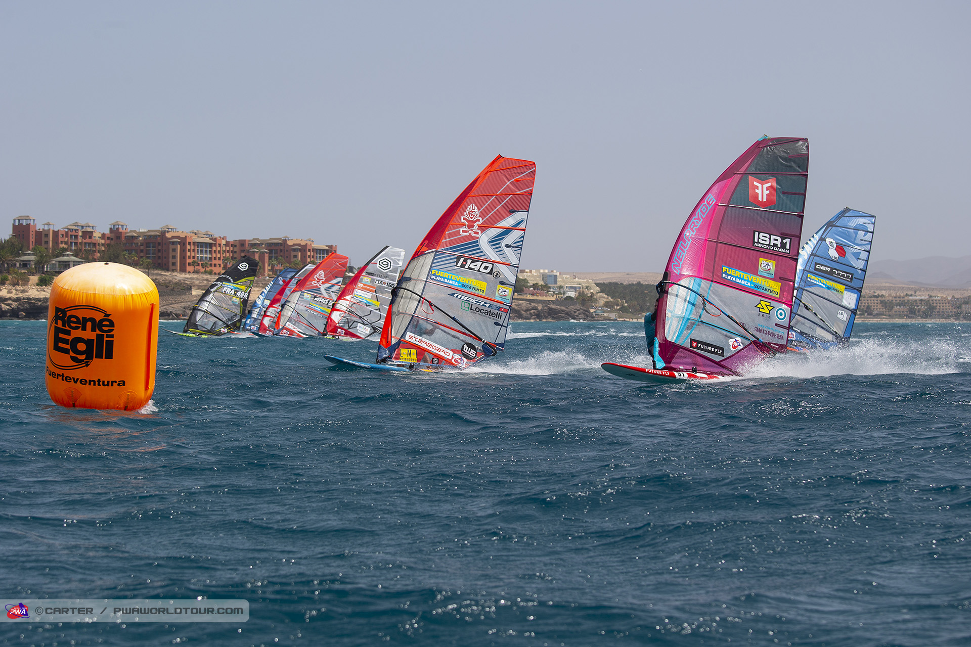 Arnon start line action