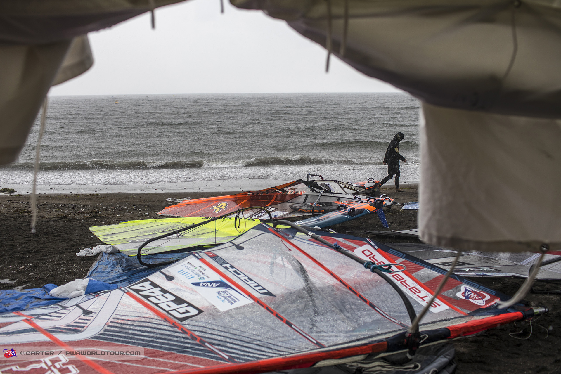 Waiting for wind