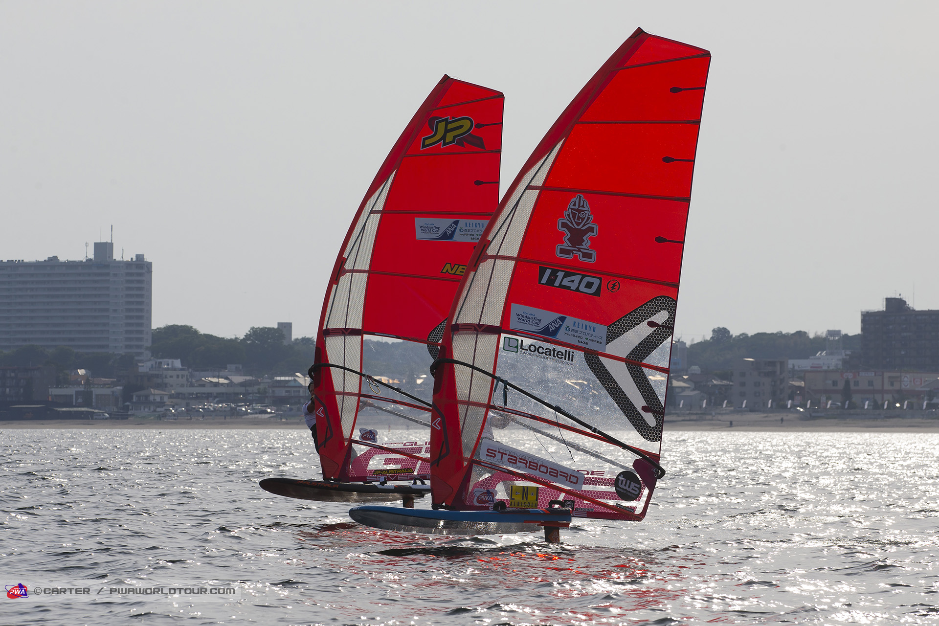 Matteo foil cruising