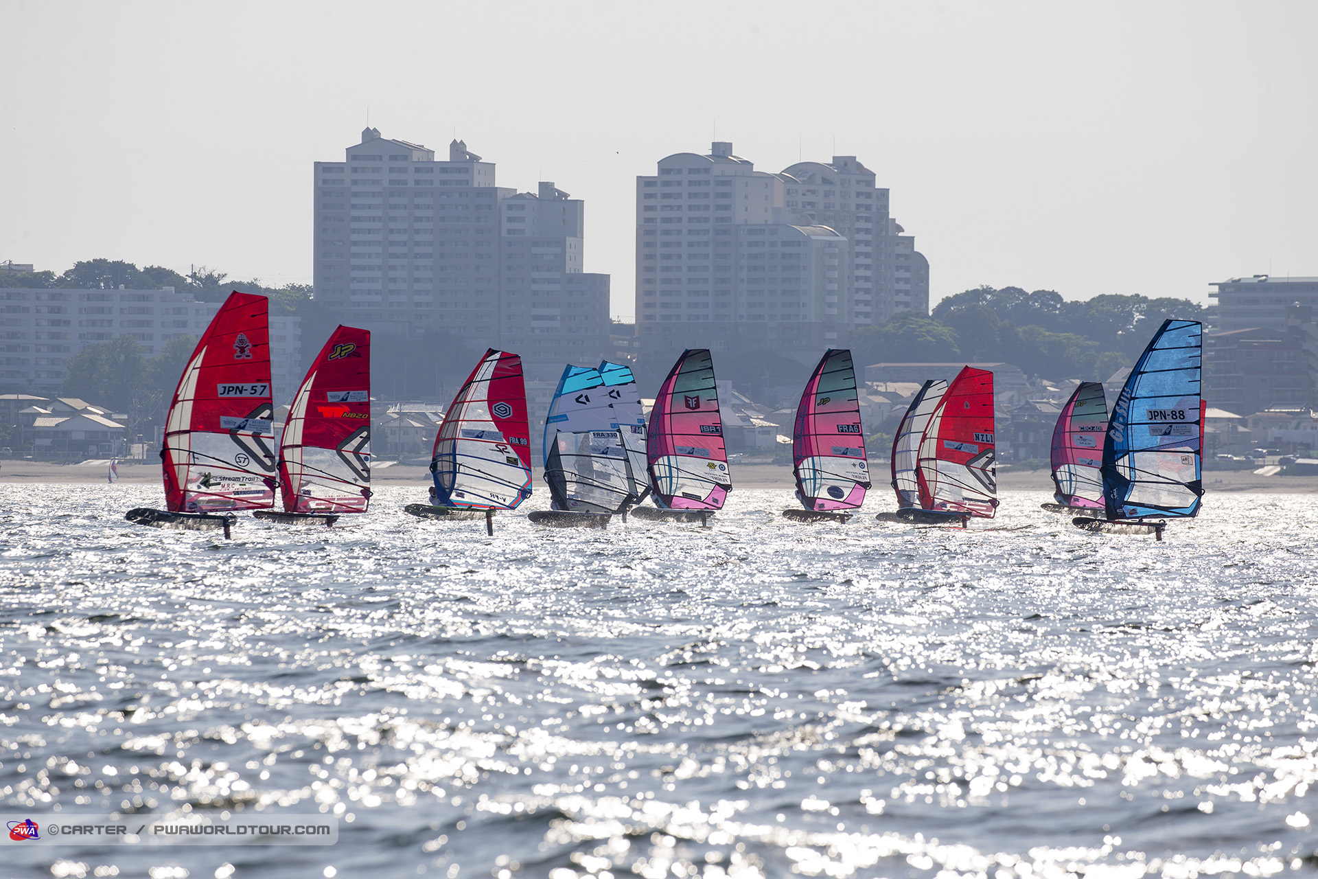Foil Fleet action