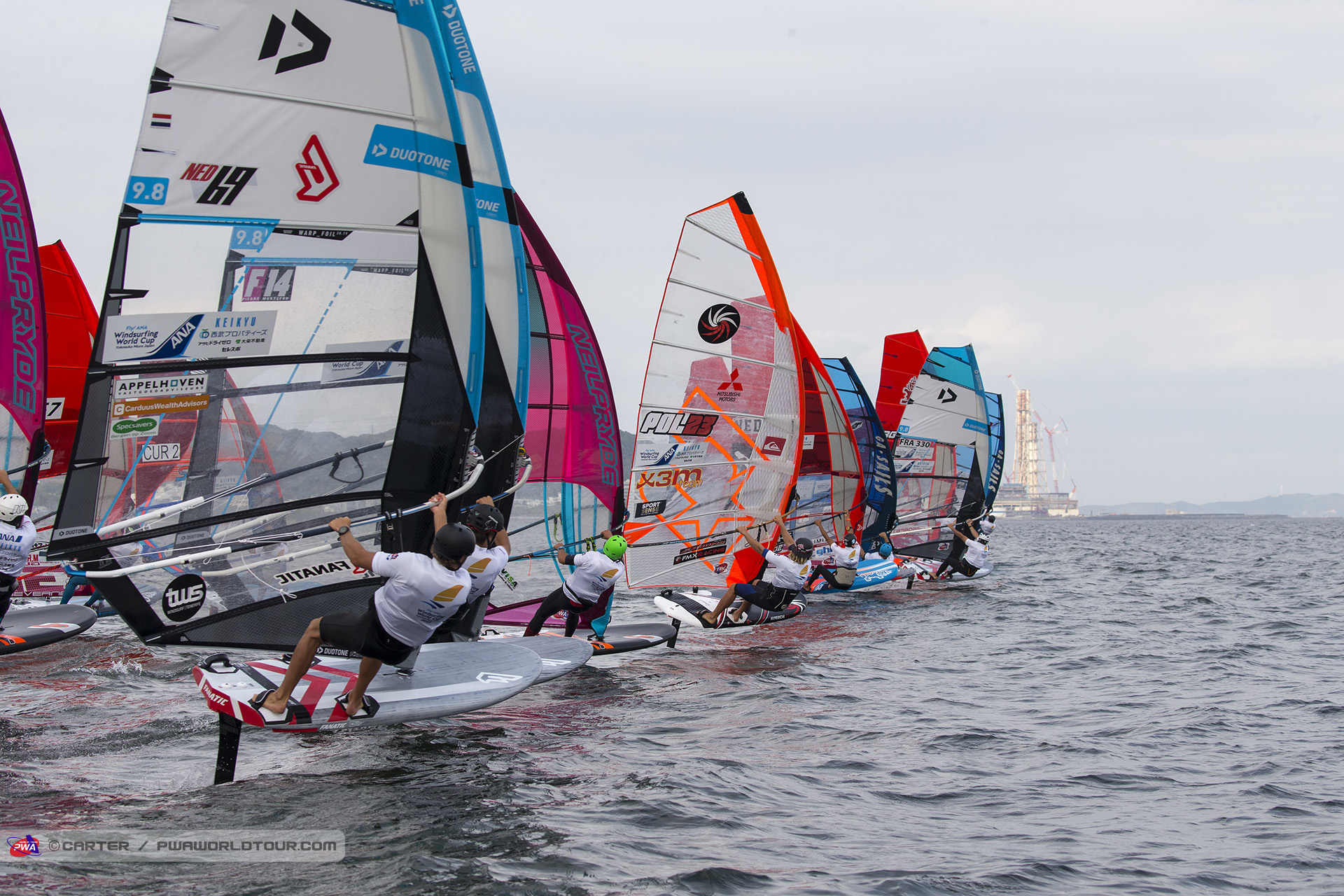 Pierre Mortefon at the start