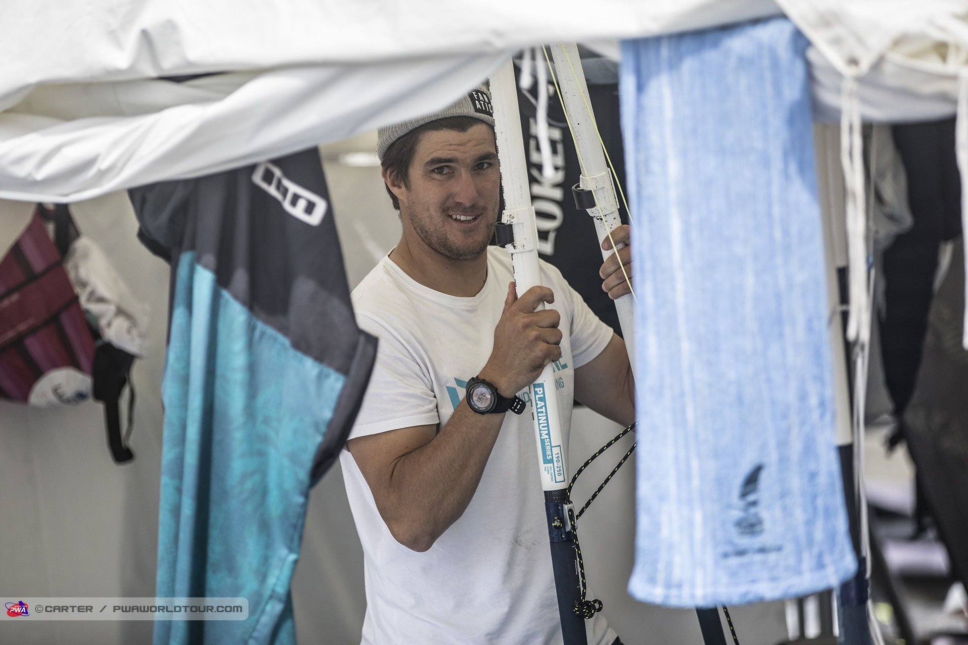 Pierre in the pits