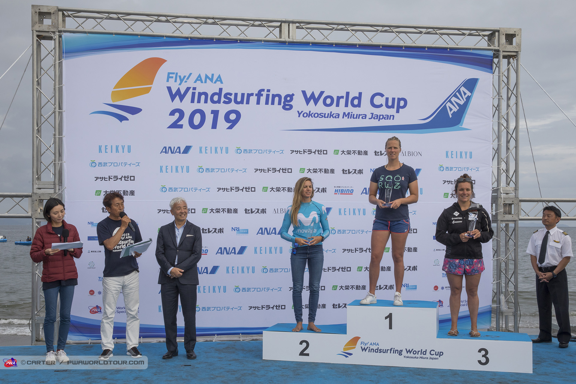 Womens foil top three