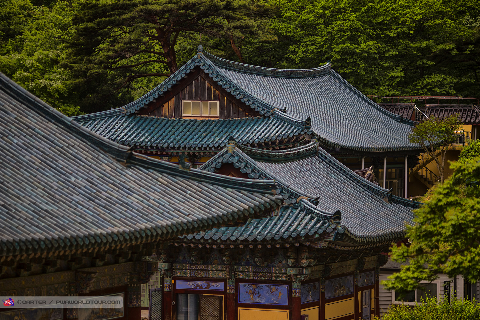 Temple in the mountains