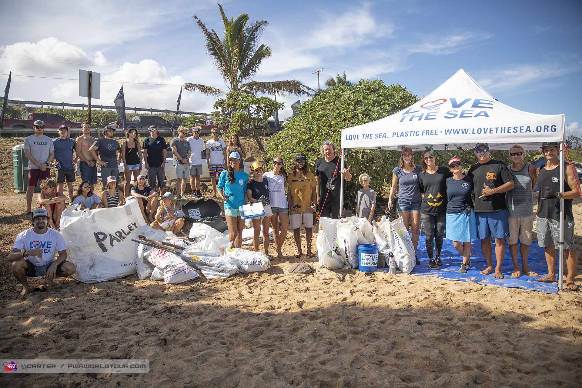 Beach clean done