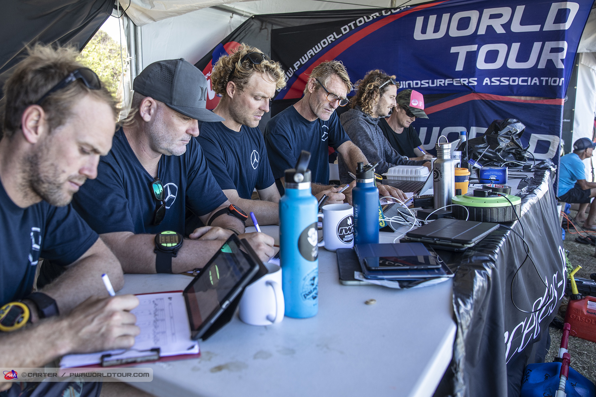 Judges at work