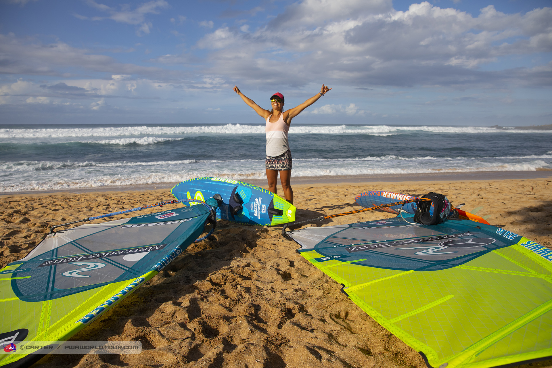 JUstyna enjoying Maui