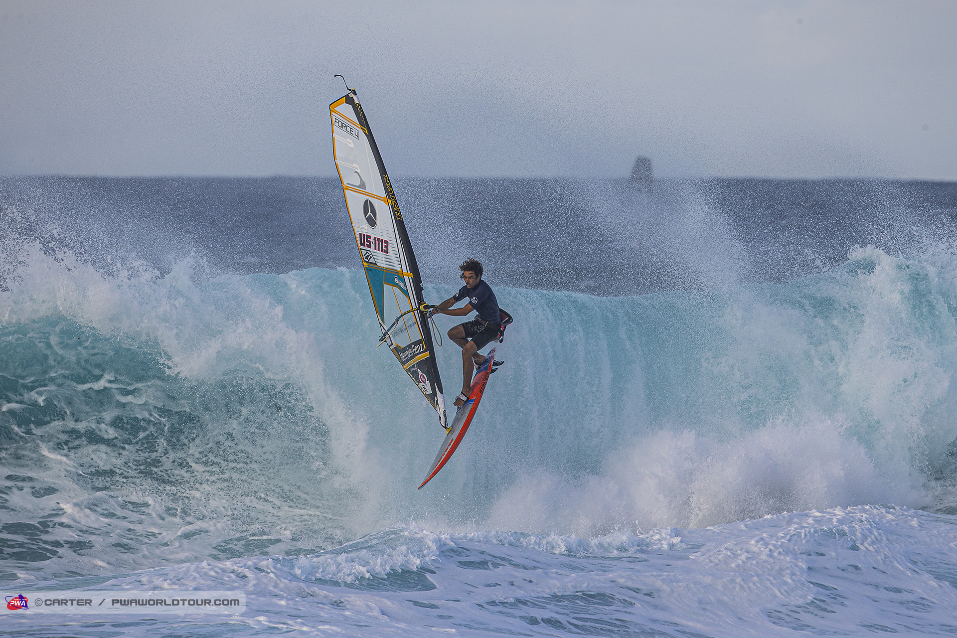Bernd hanging on