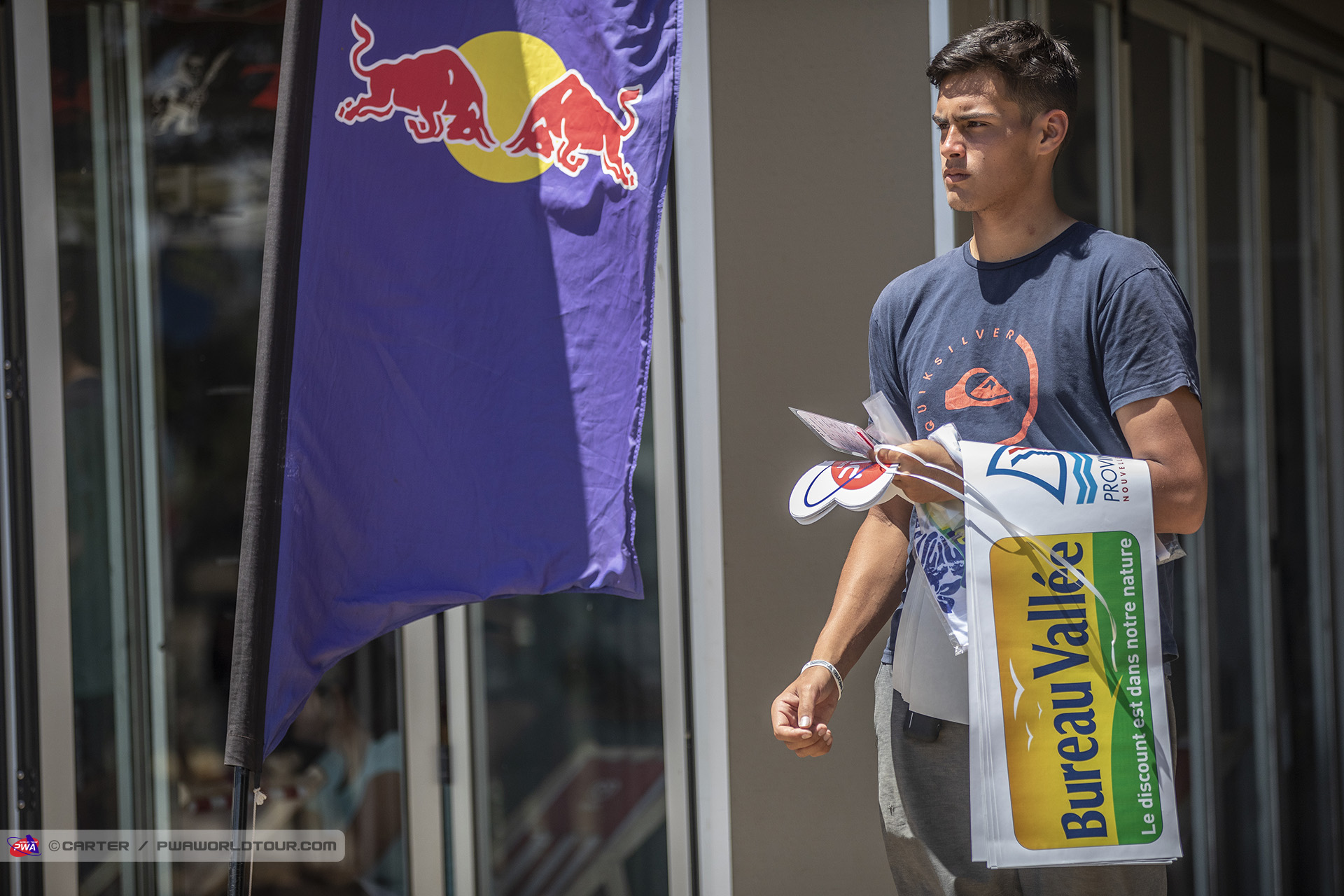 Anthony Roudeillac gets ready