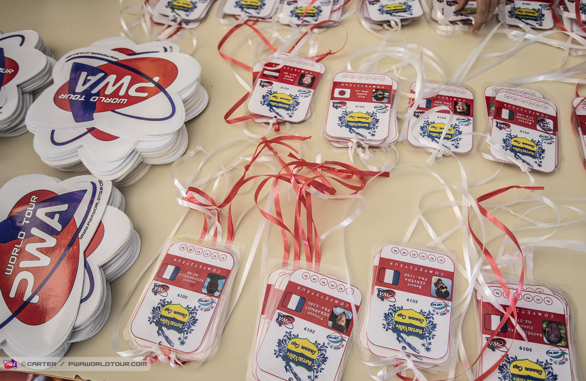 Event name tags