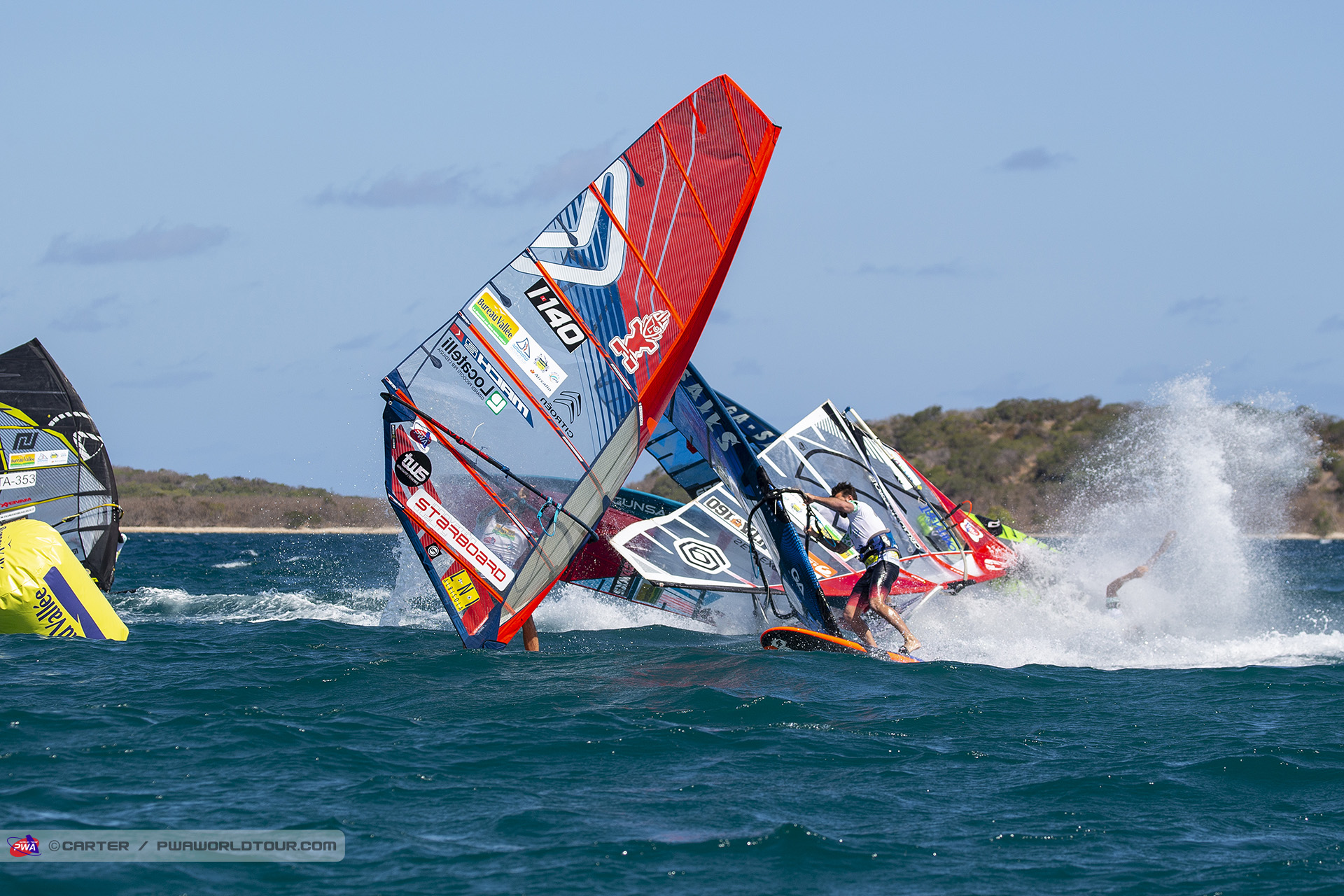 Martini crash at mark