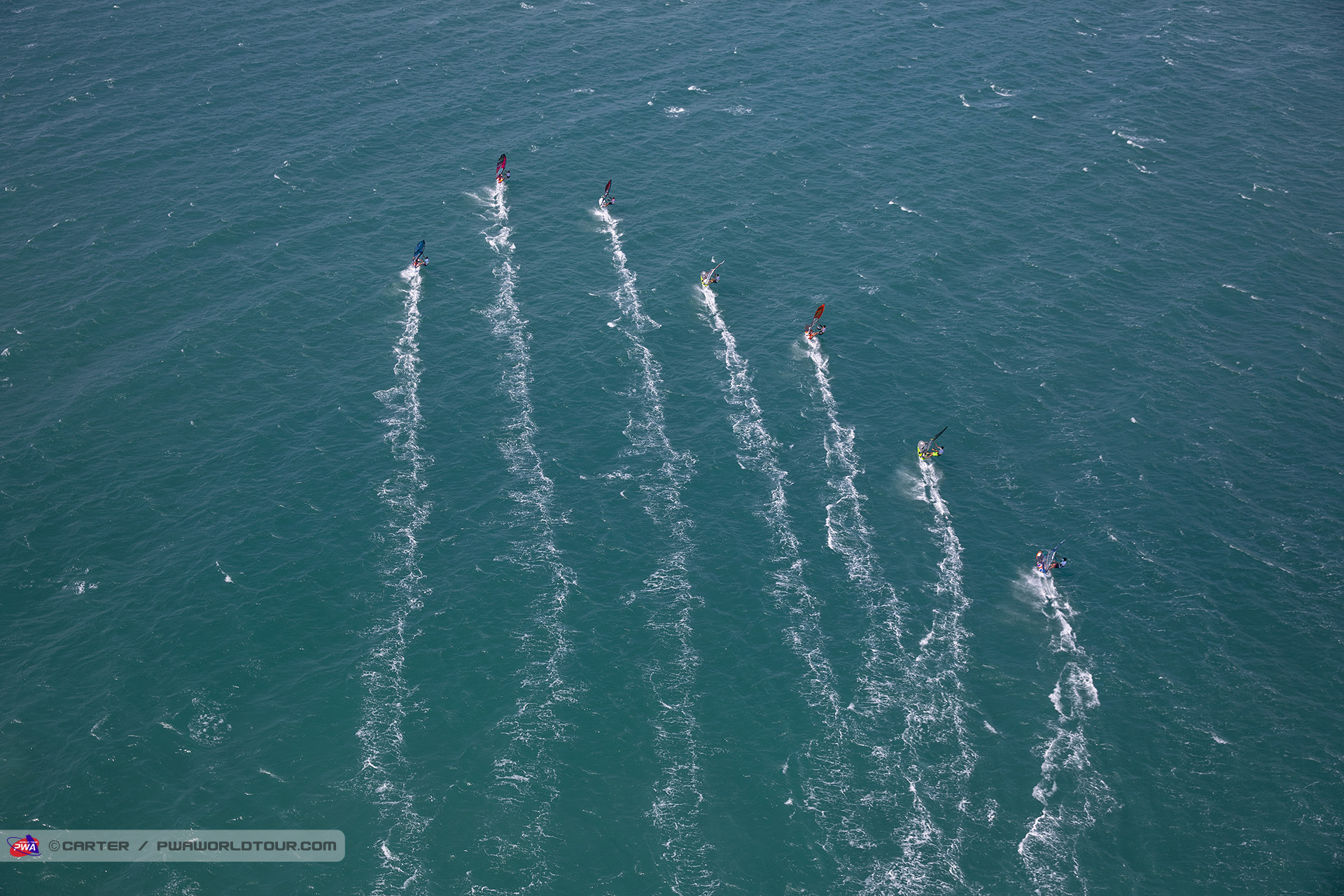 Windy slalom