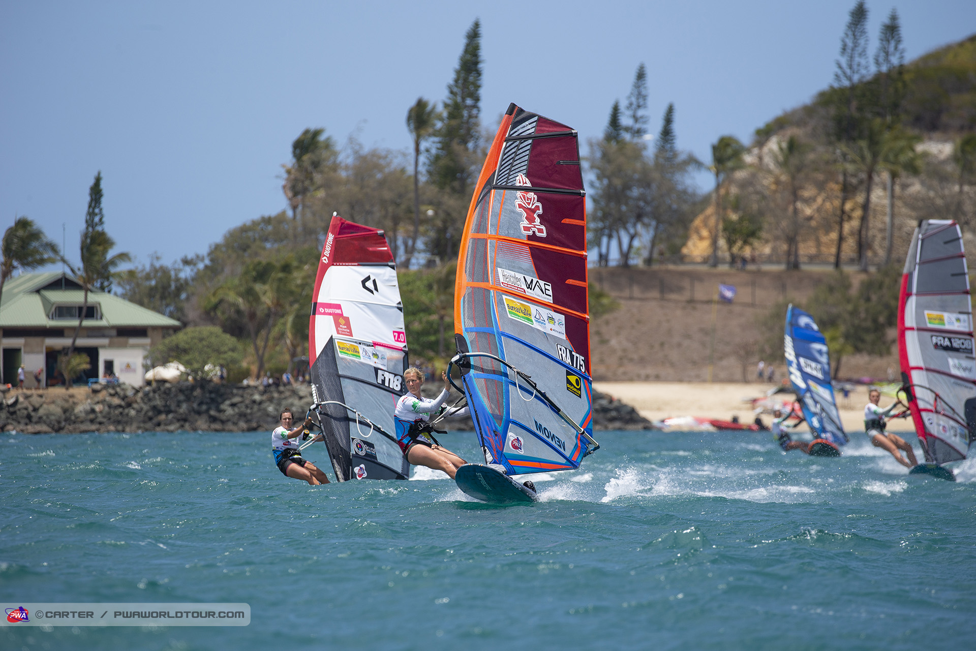 Delphine fends off Marion