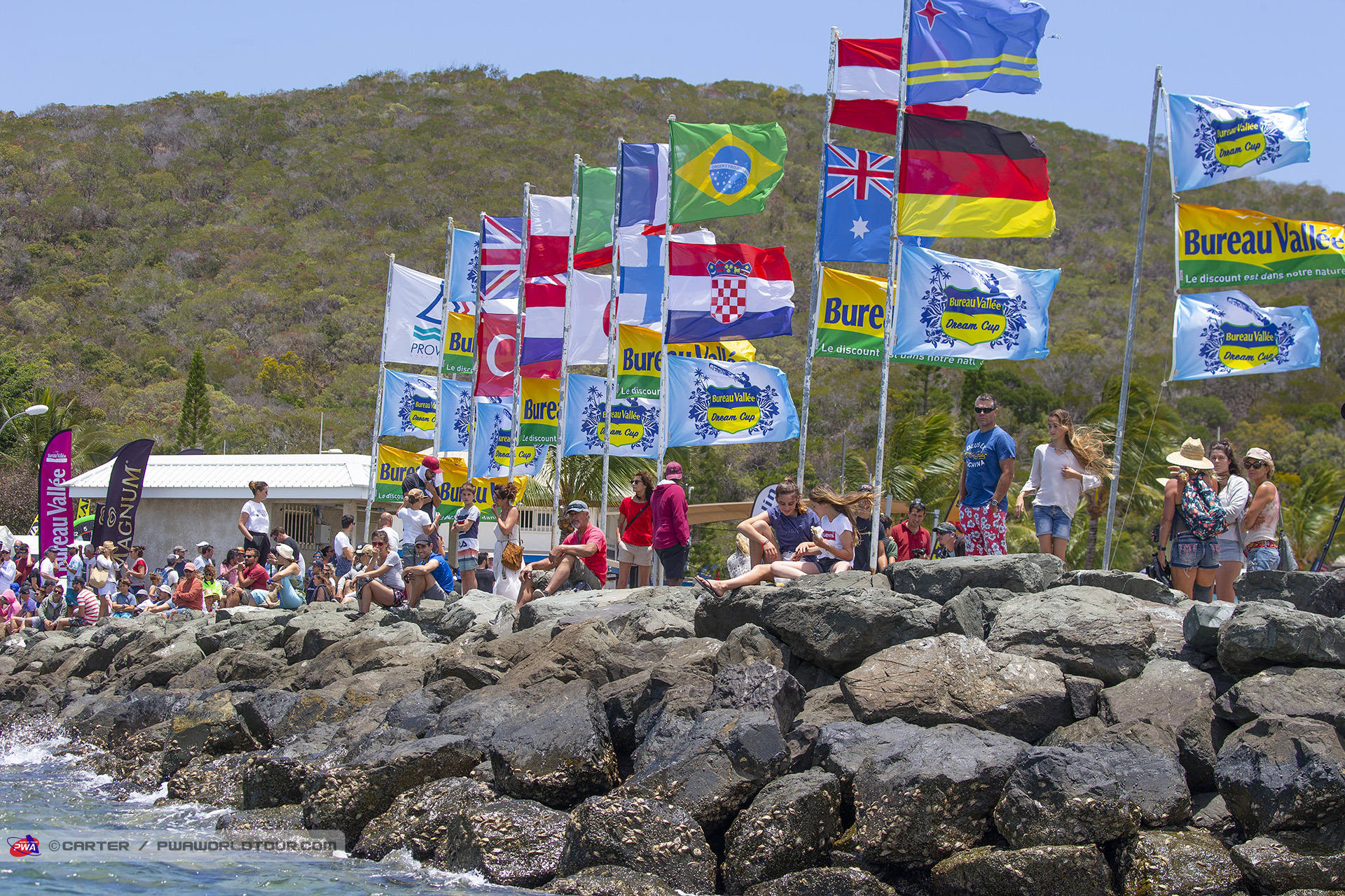 Flags and-crowds