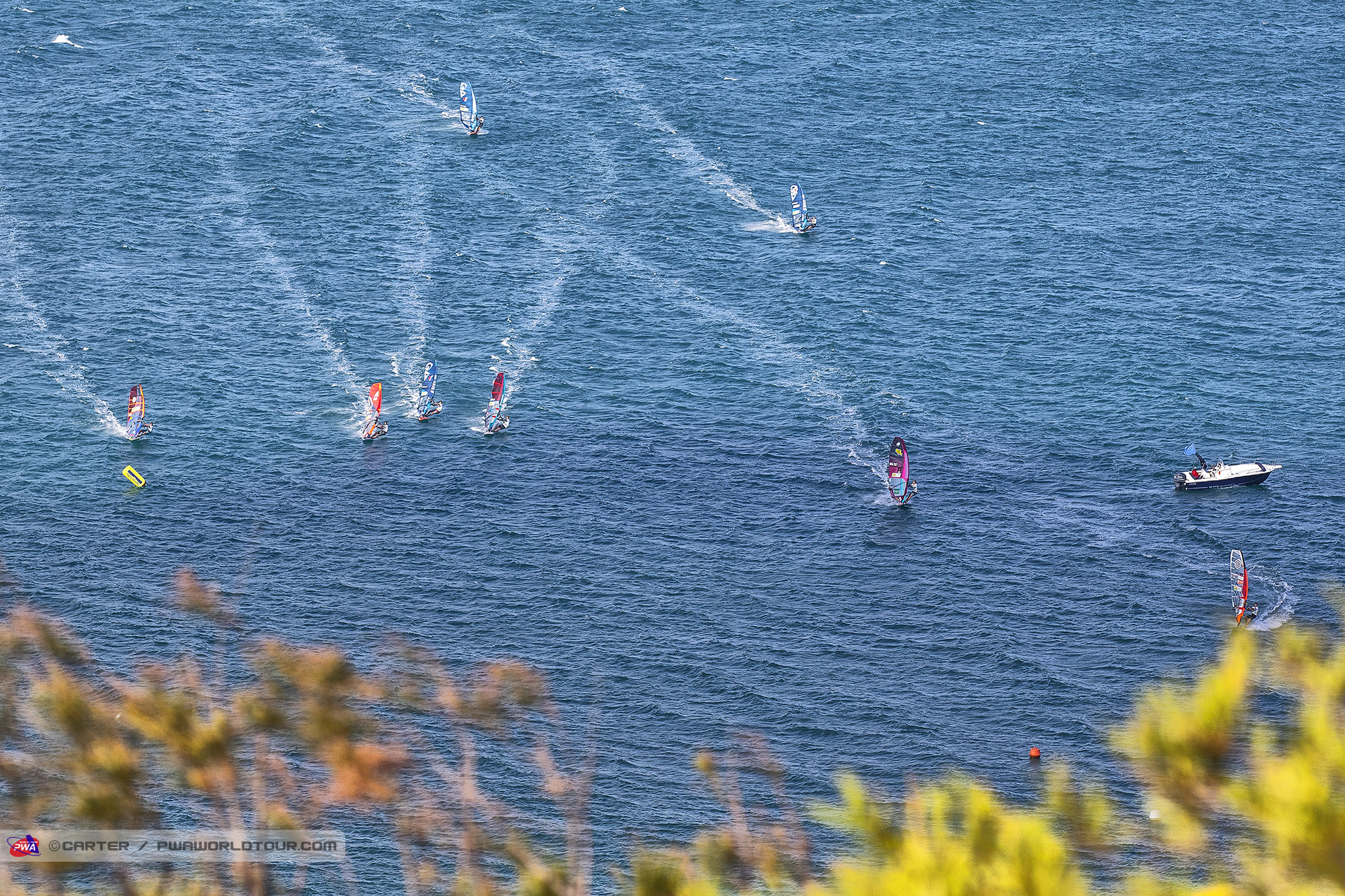 Close finish