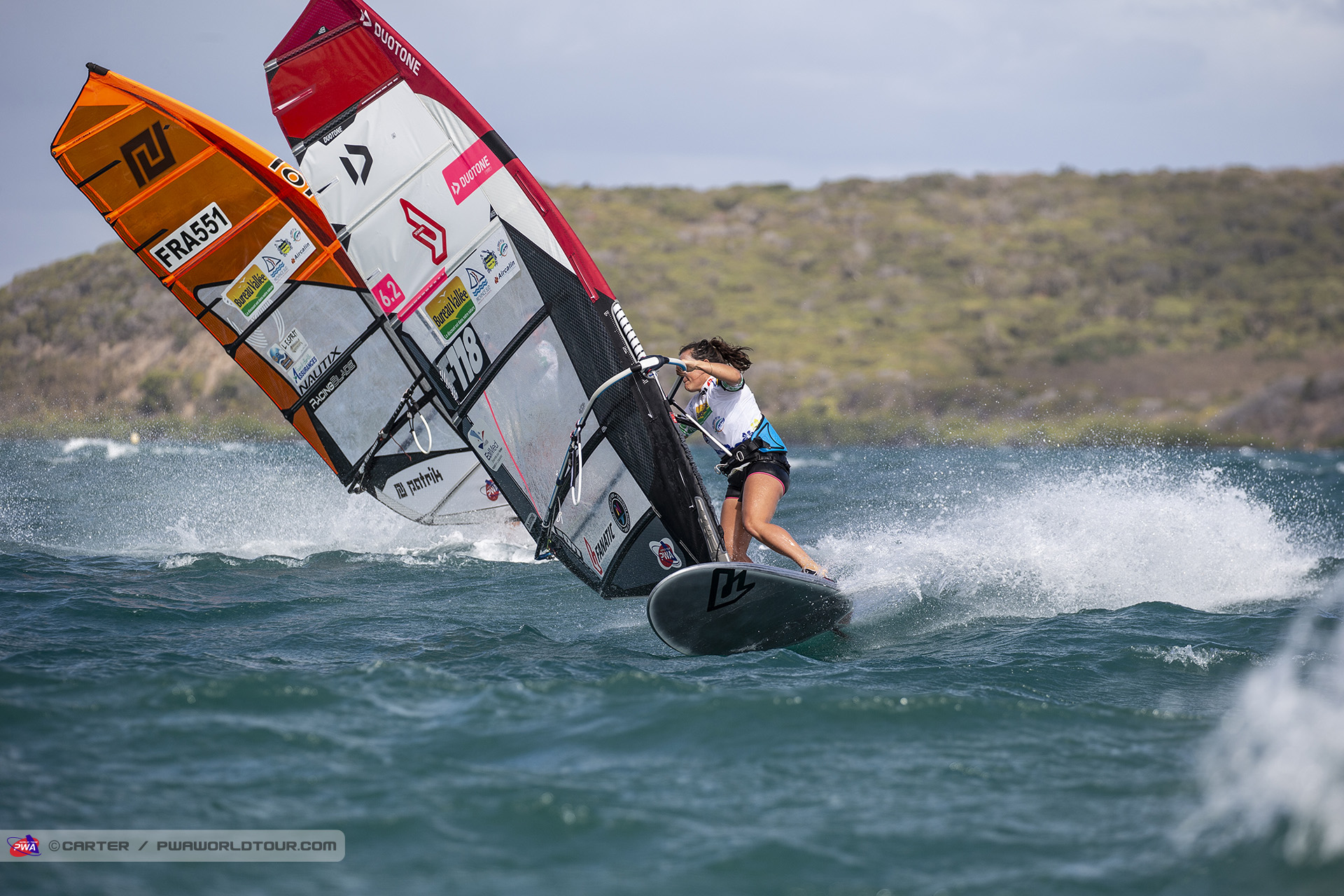 Marion Mortefon in control