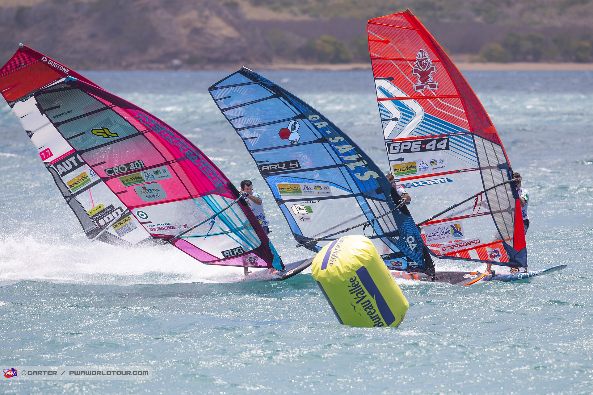Slalom battle