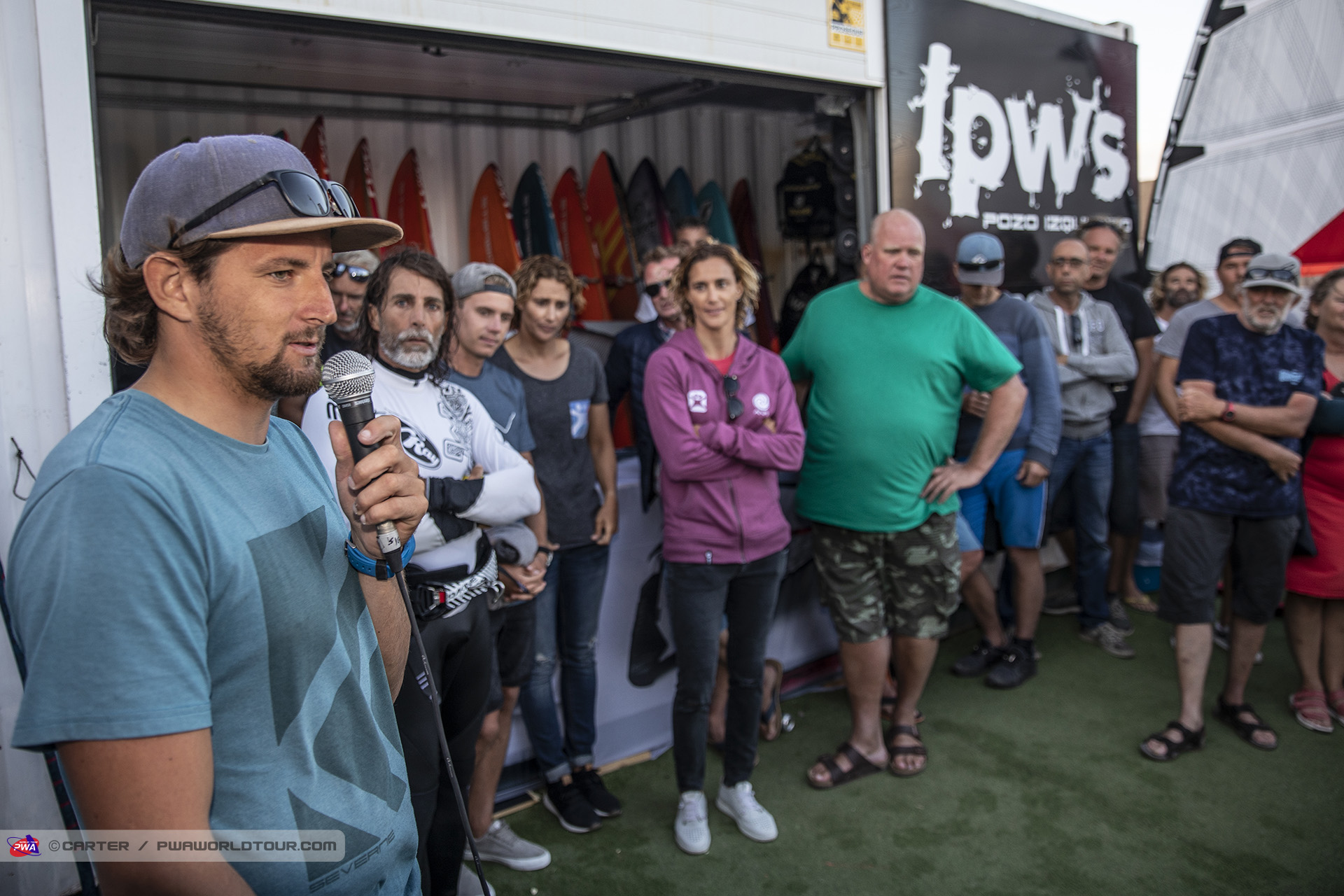 Severne launch night in Pozo