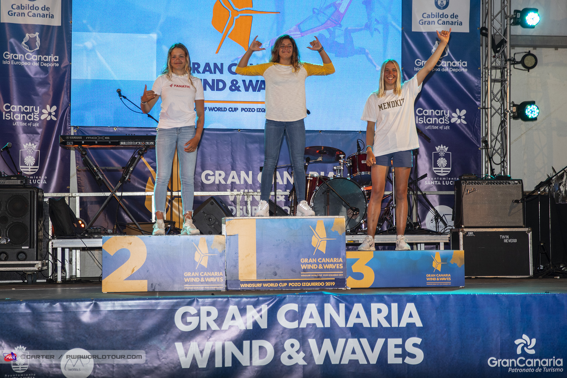 Girls junior winners