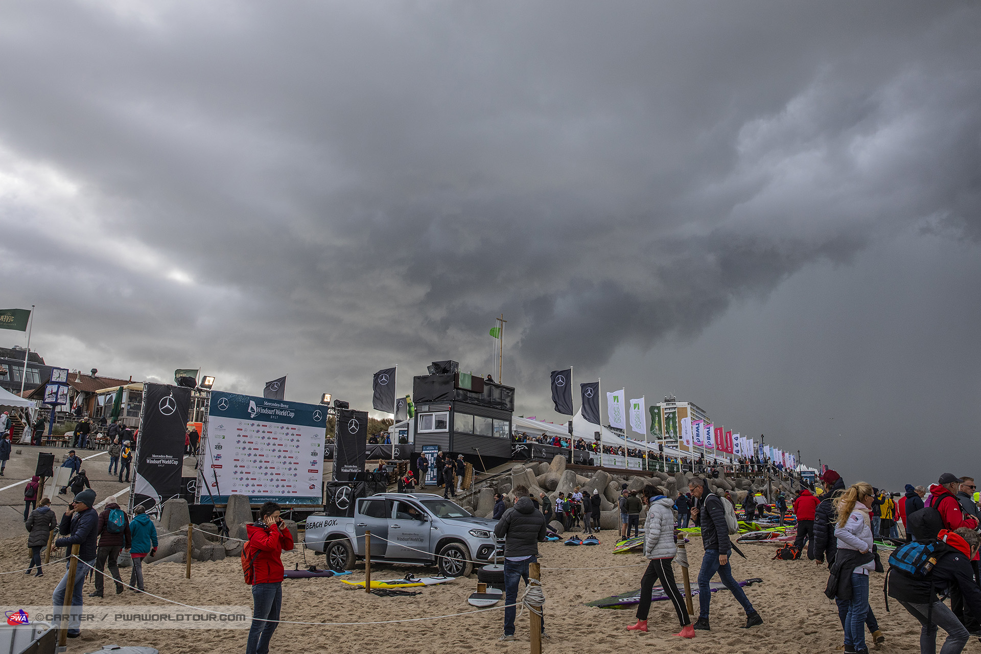 Clouds looming