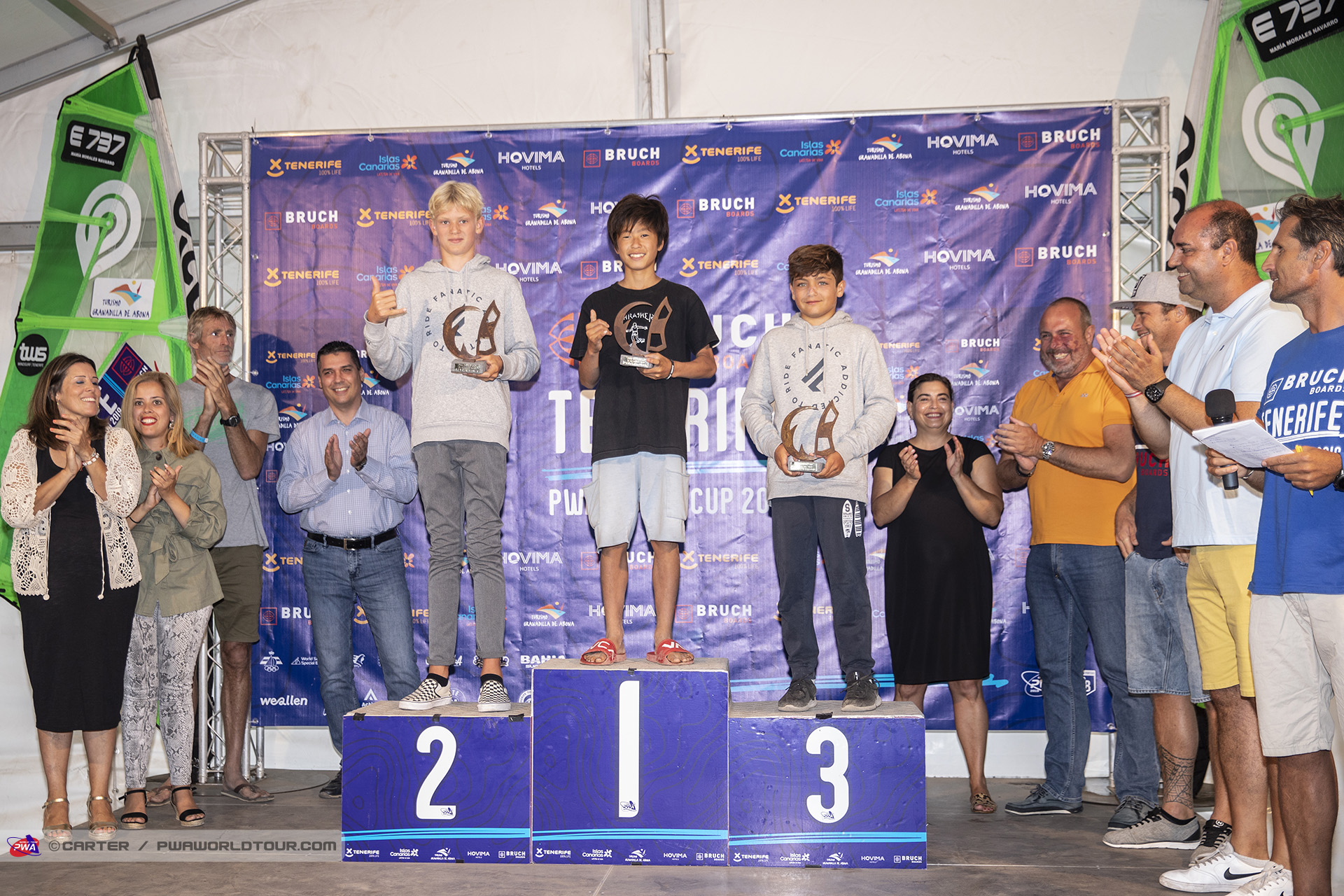 Boys under 15 winners